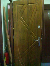 Двері вхідні металеві з мдф накладками