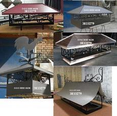 Кришка на димохід (флюгарка, димніков, ковпак, щонт, шапка, 