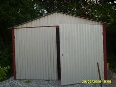 Металеві гаражі. Гаражі з профнастилу. Розбірний гараж.