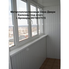 Металопластикові вікна, оздоблення балконів