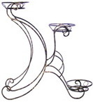 Кована підставка для квітів «Каскад високий 3»