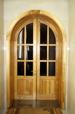 Двері з масиву, натуральне дерево. Дерев'яні двері