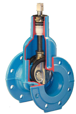 Засувки HAWLE ф 50-500 клинові фланцеві