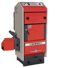 Піролізні котли Atmos на дровах