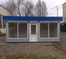Гараж металевий розбірний на важкому каркасі