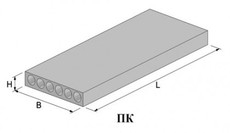 Плити перекриття ПК (різні розміри)