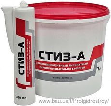 СТІЗ А. Однокомпонентний акрилатний герметик для монтажу.
