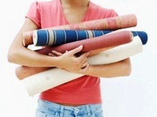 Oклейка шпалер