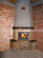 Монтаж камінної топки Kratki