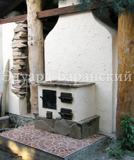 Кладка вручений дров'яної печі