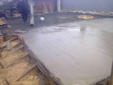 Бетонування підлог, автостоянок і доріг.