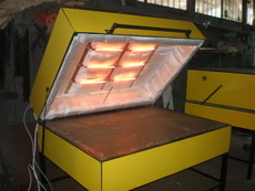 Печі для згинання іскуссівенного каменю