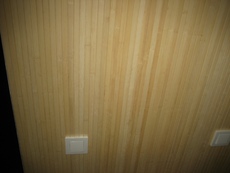 Поклейка - бамбук, пробка, мозаїка.