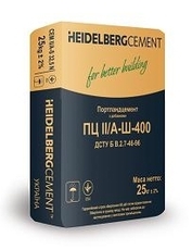 Цемент марки ПЦ II / A-Ш-400