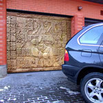 Металеві ворота гаражні, на дачу, склад