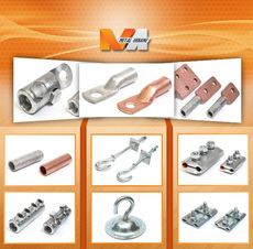 Кабельні наконечники, гільзи, зажими сполучні, аппара