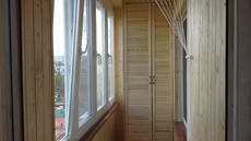 Обшивка балконів