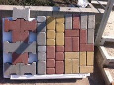 Тротуарна плитка прес.