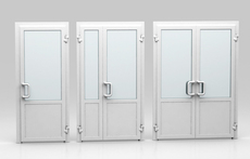 Металопластикові та алюмінієві міжкімнатні двері ПВХ