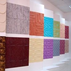 3Д стіни, Рельєфні стіни