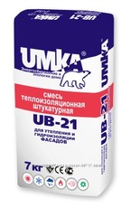 Теплоізоляційна штукатурна суміш «УМКА».