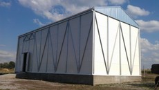 Склад-холодильник на 2 камери 8мх20м х 6м (висота в коньке7,