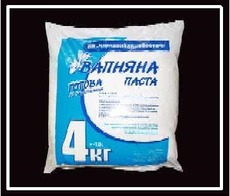 Вапно гашене 1 сорту - 4 кг.