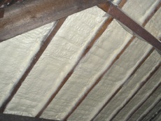 Утеплення даху пінополіуретаном (ППУ)