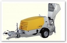 Оренда пневмонагнітача Putzmeister 760 з ковшем