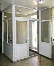 Алюмінієві окнструкціі будь-якої складності (розсунення)