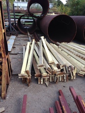 Продам профільну трубу 80х60 бу