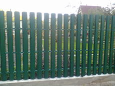 Продам штакетний металевий паркан