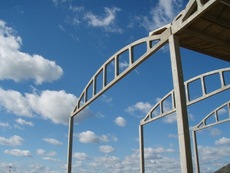 Виготовлення та монтаж несучих метало каркаси (ферми), по ін