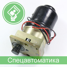 Електродвигун і редуктор для турнікета (електропривод тур