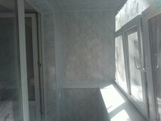 Обшивка пластиком.