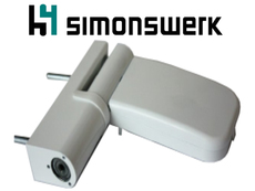 Петля дверна Simonswerk Siku 3035 біла, срібло (Німеччина
