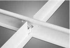 Пластиковий профіль для підвісної стелі типу Армстронг.