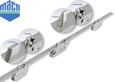 Замок дверний рейка ZT-F ДМ-45, Maco (Австрія)