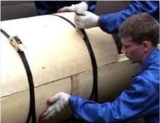 Роботи з гідро-теплоізоляції труб