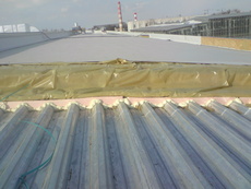 Промислова покрівля. Утеплення, гідроізоляція.