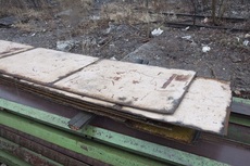 Лист сталевий, б / у.