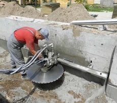 Алмазна різка бетону, залізобетону 600 грн