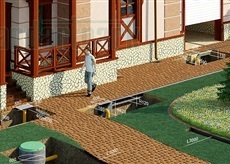 Водовідвідні лотки на Лівому березі