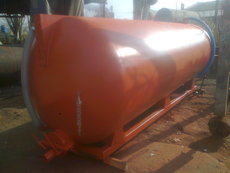 Асенізаційна вакуумна цистерна для авто.