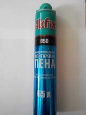 Монтажна піна Akfix Mega Pro 65L