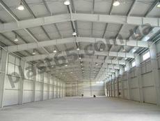 Будівництво каркасних ангарів, швидкомонтованих будівель.