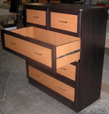 Комоди, калошниці на телескопах. Виробник.