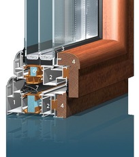 Елітні дерево-алюмінієві віконні системи WOODAL