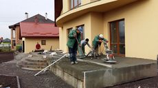 Цементно-піщана стяжка.