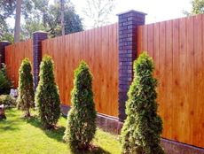 Огорожа з профнастилу широкий вибір покриттів